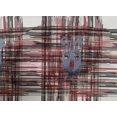 thumbnail image 4 of oneOone Cotton Cambric Fabric Swirl & Check Ikat Decor Fabric Printed BTY 56 Inch Wide, 4 of 4