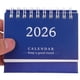 thumbnail image 3 of Mini calendario de escritorio 2026, plegable, de pie, pequeño, planificador mensual para el hogar y la oficina., 3 of 6