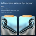 thumbnail image 5 of Kripyery X6 Wireless Earphone High Fidelity Noise-cancelling LED Digital Display Bluetooth-compatible 5.3 Stereo Music Game Ear-mounted Earbud for iPhone, 5 of 8