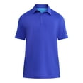 thumbnail image 5 of Birdie Bound Men's and Big Men’s Textured Stripe Golf Polo Shirt, Sizes XS to 5XL, 5 of 5