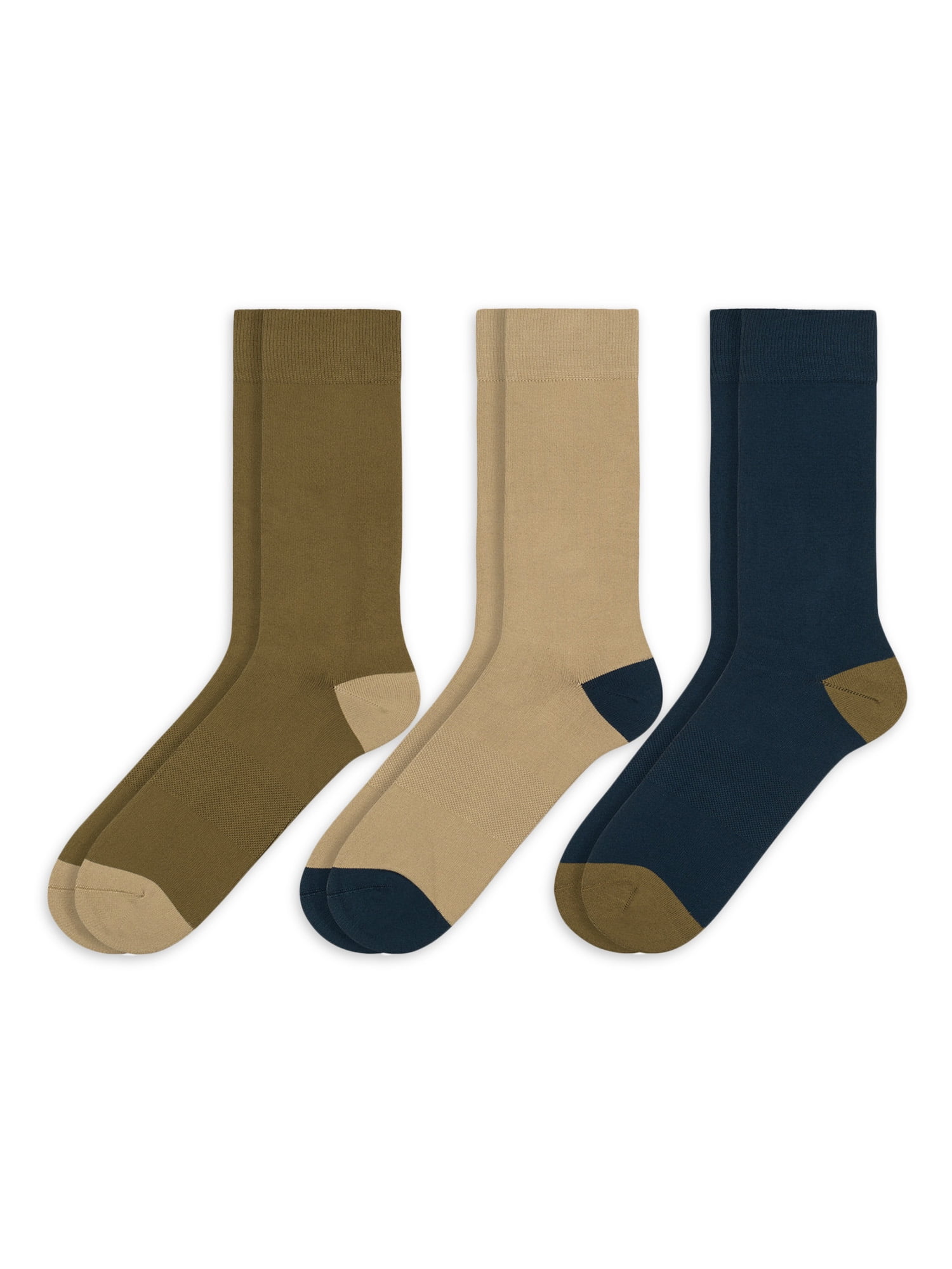 Men's Super Soft Crew Socks, 3 Pack