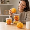 thumbnail image 5 of Squishy Hand Play Squeeze Fidget Toy, Slow‑Rebound Calming Sensory Toy, Portable Stress Relief Toy for Children and Adults, Travel Carry & Party Favor Gift(Simulated Pineapple Bun), 5 of 6