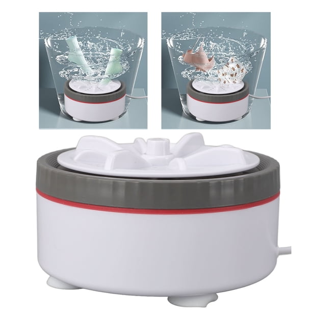 Lavadora Portátil, Mini Lavadora Turbo Ajustable Temporizada, Lavadora Turbo USB Para Viajes, Hogar, Negocios, Camping, Apartamento, Habitaciones Universitarias Para Limpiar