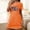 Orange, variant on Aobny Moo Moos for Women Nightgown Patriotic Lightweight Short Loungewear Pink Gowns for Women Sleepwear,XXL