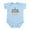 Sky Blue, variant on CafePress - Ad Paid By Godmother Infant Bodysuit - Baby Light Bodysuit, Size Newborn - 24 Months