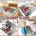 thumbnail image 7 of Christmas Stove Top Cover for Electric Stove 28 "x 20 ", Xmas Cardinal Bird Heat Resistant Glass Top Stove Cover Protector, Glass Cooktop Covers, Kitchen Flat Electric Stove Top Covers, 7 of 7