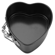 Ashata Carbon Steel Cake Mold with Removable Pan Tray Heart Shaped Baking Mould Nonstick Cookware,Cake Mold, Heart Shaped Mold
