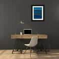 thumbnail image 3 of Delamater, Rob 18x24 Black Ornate Wood Framed with Double Matting Museum Art Print Titled - Sapphire Horizon II, 3 of 4