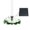 White, variant on Aodebiao Solar Floating Pond Fountain with Adjustable Spray Heads – Eco-Friendly Outdoor Water Feature, Weather-Resistant for Garden Pools, Leaf & Flower Design