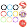 thumbnail image 3 of 9PCS Key Covers Caps Silicone Key Covers for House Keys Coding Rings Key Caps Covers Flexible Key Identifiers Key Caps Key Color Caps, 3 of 8
