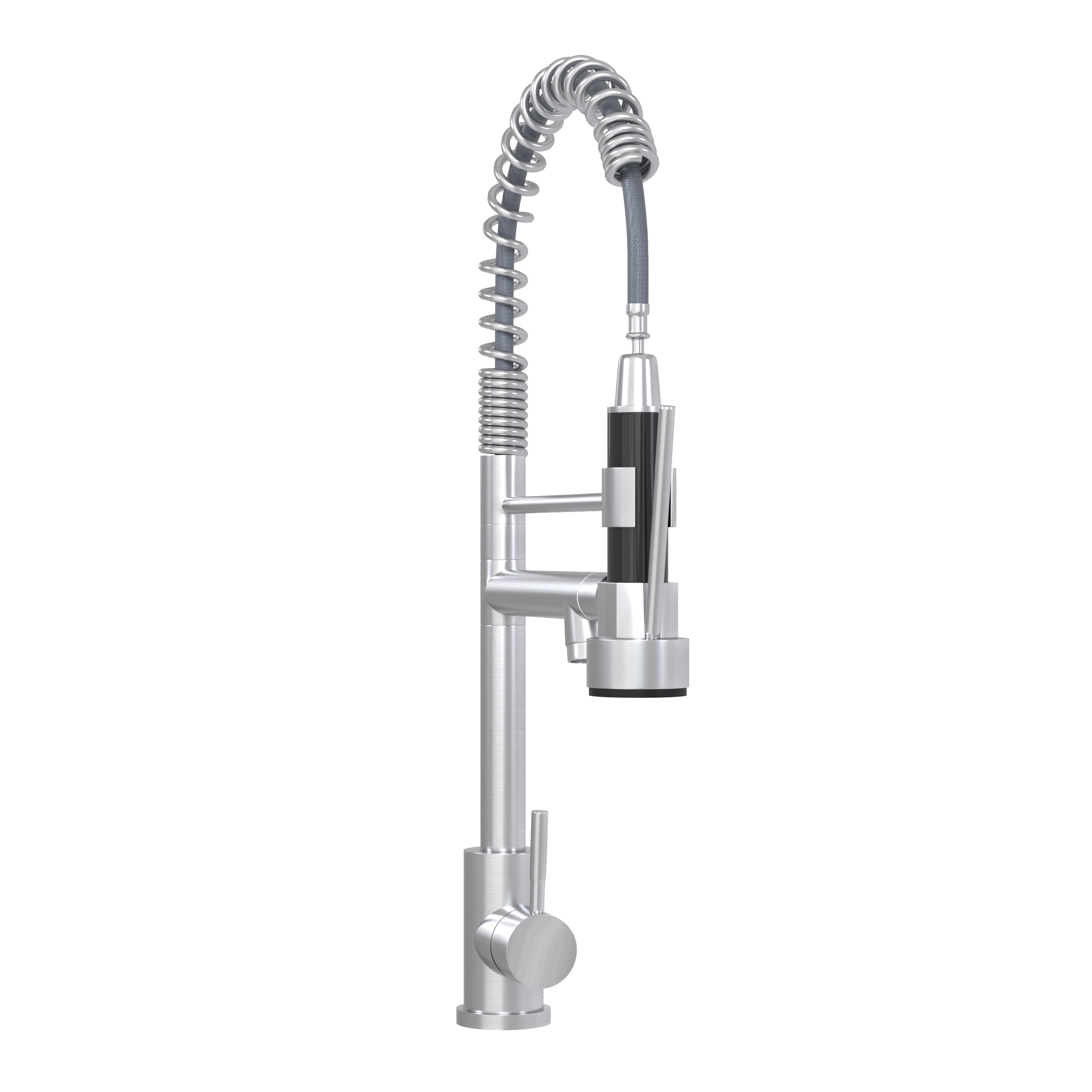 Bothwa Home KF-YQ605-BN 19-Inch Enzoh Kitchen Faucet in Brushed Nickel Finish