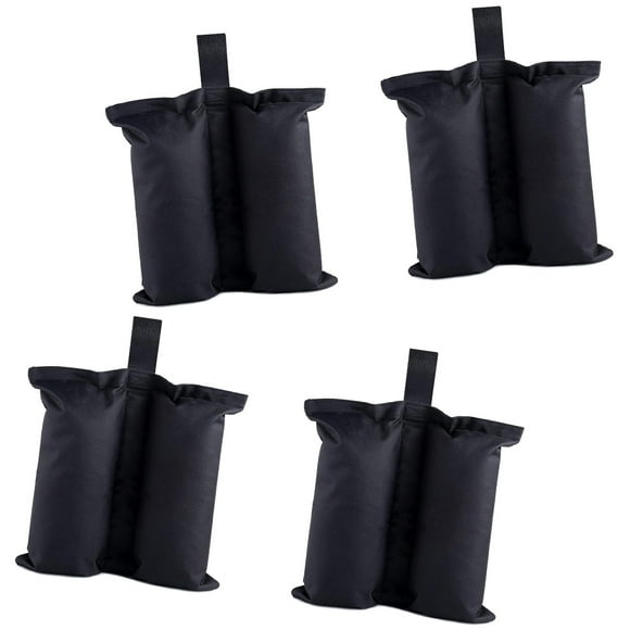 4pcs Tent Sand Bags Empty 25lbs Canopy Weight Weight Canopy Weight Bag Bags Oxford Cloth Outdoor Patio Umbrella Gazebo Sandbags Base