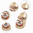 thumbnail image 5 of HCNTES Toddler Kids Cozy Baby Boys Girls Home House Cloud Cushion Slide Sandals for Indoor Outdoor Shoes(White,4.5), 5 of 5
