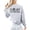 Gray Sweatshirt, variant on Dink Trendy Pickelball Sweatshirt for Men and Women Adult Sports Sweater White Sweatshirt Adult Medium