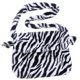 thumbnail image 1 of Zebra Stripe Plush Crossbody Pouch for Storage 1Pcs with Magnetic Button, 1 of 4