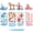 Style A, variant on Crystal Stacked 3D Building Stickers, 3D Stackable Stickers, 3DPuffy Cartoon Resin Decorative Sticker Kit, DIY 3DPuffy Sticker Kit for Stress Relief Pass the Time