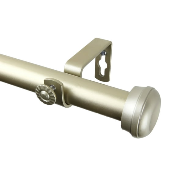 Rosen Curtain Rod 66-120 inch - Light Gold