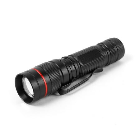 Mini LED Inspection Flashlight Pocket Pen Light Telescopic Zoomable LED Torch Light Lamp Reading Camping Fishing (Best Led Pocket Torch)