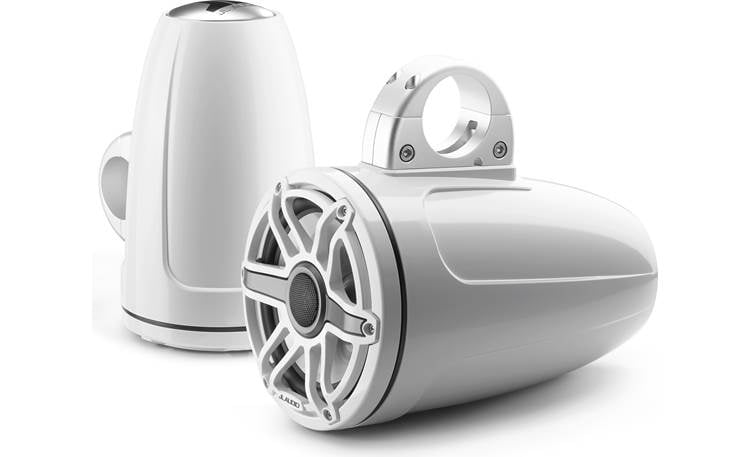 JL Audio 7.7-Inch M6 ETXv3 Tower Speaker System, Gloss White, Sport Grille