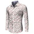 thumbnail image 3 of Camisa hawaiana nueva para hombre, camisa de manga larga con flores en 3D, camisa de fiesta con solapa de gran tamaño, ropa de verano para mujer, blusas con botones 2024, 3 of 5