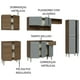 thumbnail image 4 of Madesa Gabinete de Cocina Integral 293 cm Emilly Rústico/Gris 01, 4 of 10