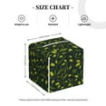 thumbnail image 4 of Gaeub Green Branch Olive Print Leather Tissue Box Cover Square,Tissue Holder,Leather Paper Case,PU Leather Tissue Box Holder Decorative for Bathroom, Home Office Decor, 4 of 7