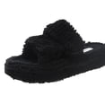 thumbnail image 1 of Zapatillas cómodas de felpa para mujer antideslizantes cálidas para interior casa dormitorio, 1 of 8