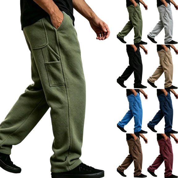 Mens Lightweight Baggy Sweatpants Wide Leg Casual Workout Pants | Premium Cotton Blend, Elastic Waist Inner Outer Drawstring, Y2K Oversized, Breathable for Gym Lounge Army Green 3XL