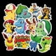 thumbnail image 4 of Pegatinas de dibujos animados de Pokémon para niños, pegatinas de Anime japonés, impermeables, para bicicleta, refrigerador, motocicleta, equipaje, Pikachu, 50/100 Uds., 4 of 5