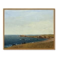 thumbnail image 6 of Drsoum Vintage Coastal Landscape Wall Art 11x14in Natural Framed Prints Classic Retro Farmhouse Rustic Decorations for Home Office Kitchen, 6 of 6