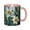 Pink, variant on Narcissus Daffodil Oil Paint Coffee Mug Fun Custom Ceramic Mugs 11oz Green