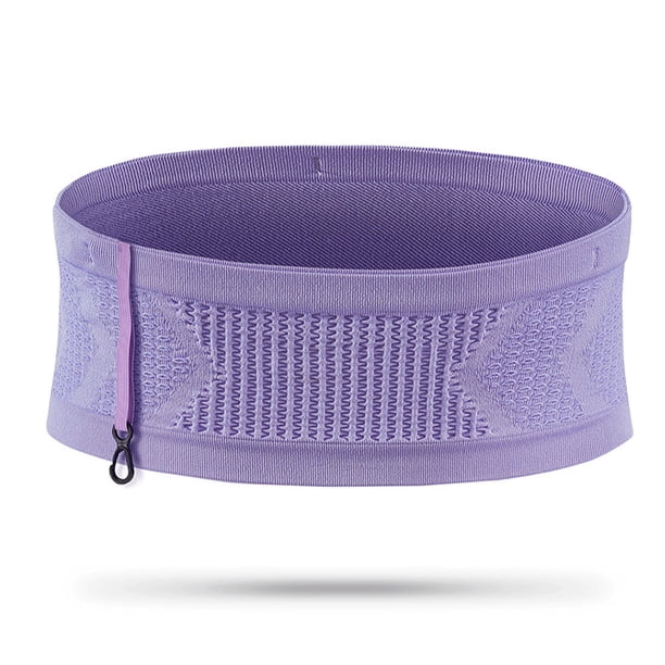 JShteea Bolsas Invisibles para Elástica para Correr para Al Aire Libre (M Púrpura)
