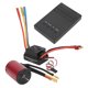 thumbnail image 1 of Juego de motor ESC sin escobillas KV, S3650 3100KV, motor sin escobillas a prueba de agua y ES C para autos RC, motor sin escobillas KV con diseño de vanguardia AESC, 1 of 14
