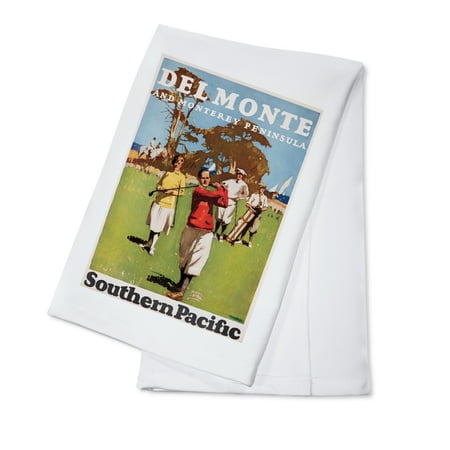 Southern Pacific - Del Monte Vintage Poster (artist: Logan) USA c. 1928 (100% Cotton Kitchen