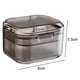 thumbnail image 2 of Estuche para dentaduras postizas, caja de baño para dentaduras postizas, vaso para dentaduras postizas con colador, caja de cepillos de dientes portátil de tamaño de viaje, 2 of 5