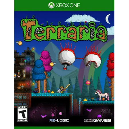 Terraria, 505 Games, XBOX One, 812872018317 (Best Indie Games On Xbox One)