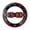 Red Light, variant on Round LED Digital Wall Clock with Black Plastic Frame, Modern Minimalist Single-Sided Electronic Clock, 12.09 x 12.09 x 1.30 in