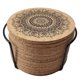 thumbnail image 1 of Juego de posavasos reutilizables para tazas, posavasos de corcho para bebidas con diseños bohemios para el hogar, la cocina, la sala de estar, el bar y el dormitorio, 1 of 5