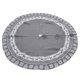 thumbnail image 1 of Knitted Christmas Tree Skirt Reusable Xmas Tree Stand Mat Floor Protector Home Party DecorationGray, 1 of 4