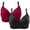 Black, variant on T Shirt Bras Women Padded Bra Feature V-Neck Nursing Bra Style W-248 Red M