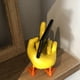 thumbnail image 4 of Figura de pato bonita de dedo medio, artesanía de resina divertida para decoración de escritorio de jardín doméstico, 4 of 8