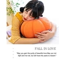 thumbnail image 5 of KCEHTA Pumpkin Throw Pillow, Pumpkin Shaped Pillow, Fall Pumpkin Pillow, Halloween Pumpkin Pillows Decorative Throw Pillows, Plush Pumpkin Pillow for Couch Sofa Living Room Bedroom Decor, 5 of 7