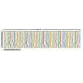 thumbnail image 2 of Striped Fabric by the Yard, Vertical Abstract Featured Swirl Lines Curved Sketchy Bands and Dots Display, Decorative Upholstery Fabric for Sofas and Home Accents, Multicolor by Ambesonne, 2 of 4