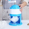 thumbnail image 1 of Trituradora De Hielo Con Manivela Trituradora De Hielo Máquina De Afeitar Para Hacer Bebidas, Para Conos De Nieve Gruesos, Afeitados O Finos Rápidos O Mini Máquina De Hielo Portátil Triturad, 1 of 5