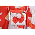 thumbnail image 4 of THY COLLECTIBLES Women's Silk Traditional Japanese Kimono Robe/Bathrobe / Party Robe (Red), 4 of 5