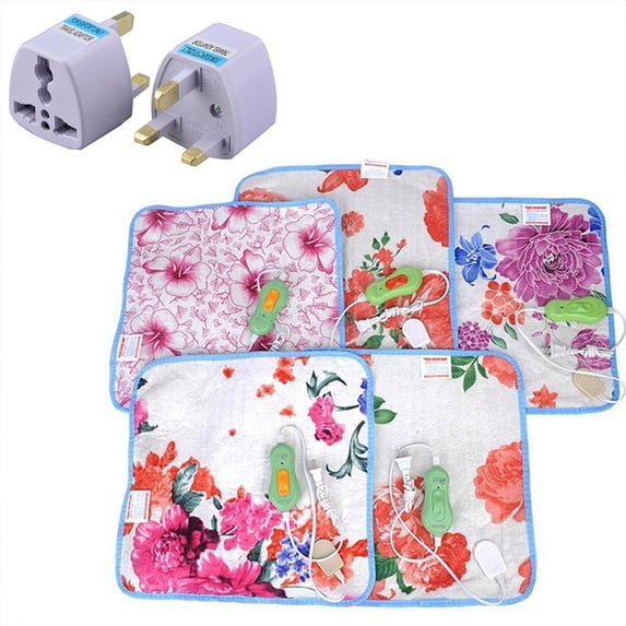 Waterproof Plush Heating Home Office Chair Winter Cat Dog Electric Blanket Heated Mat Pet Mat Warmer Pad S UK PLUG