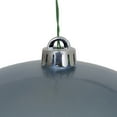 thumbnail image 2 of Vickerman 10" Periwinkle Candy Ball Ornament, 2 of 2