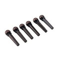 thumbnail image 4 of 6pcs Guitar Bridge Accessories Brass Guitar Bridge String Studs for Folk Acoustic Guitars Replacement GL26 (Coffee), 4 of 9