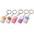thumbnail image 1 of 5Pcs Small Keychain Staplers Handheld Press Staples School Office Supplies Stationery, 1 of 3