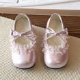 thumbnail image 6 of PLHWHYQ Girls Everyday Wear Sneakers for Little Girls with Bow | Comfortable Soft Sole Fashion Casual Shoes for Daily Activities Pink-a 8.5-9 Years, 6 of 9